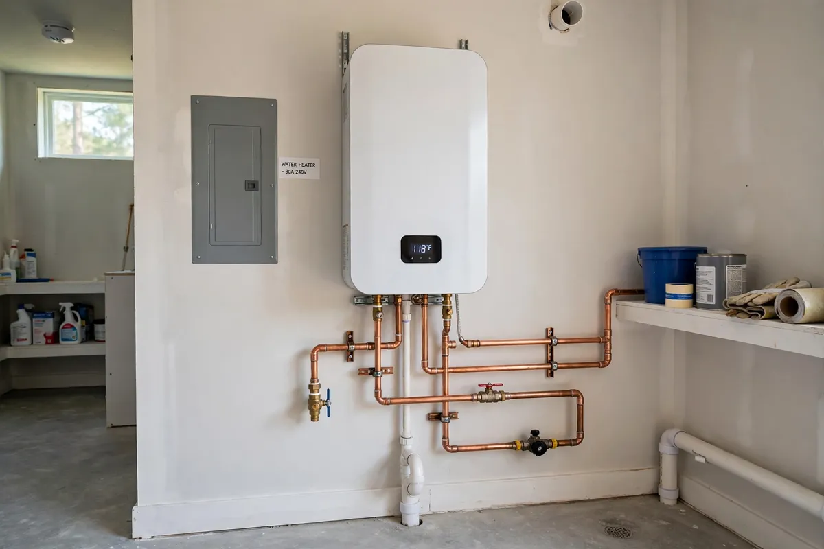 Tankless water heater service in Beaufort, SC — SC Water Heater Services