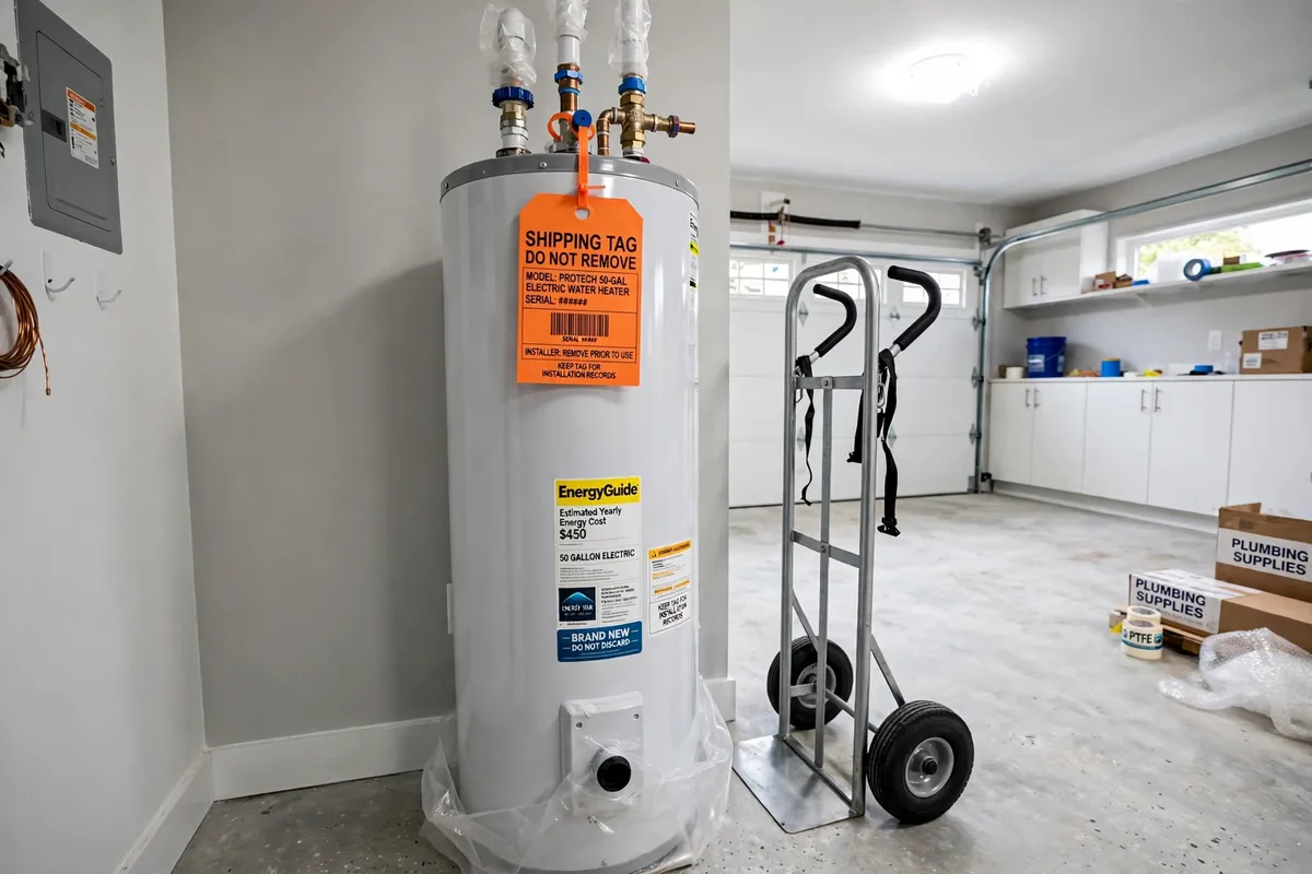 New water heater installation in Charleston, SC — SC Water Heater Services