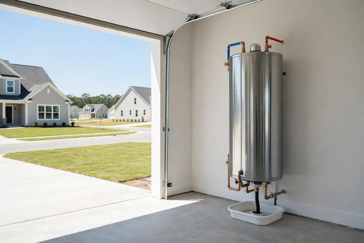 New water heater installation in Florence, SC — SC Water Heater Services