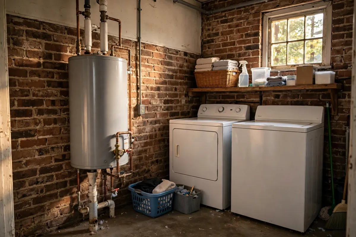 Water heater in a Florence, SC home — SC Water Heater Services
