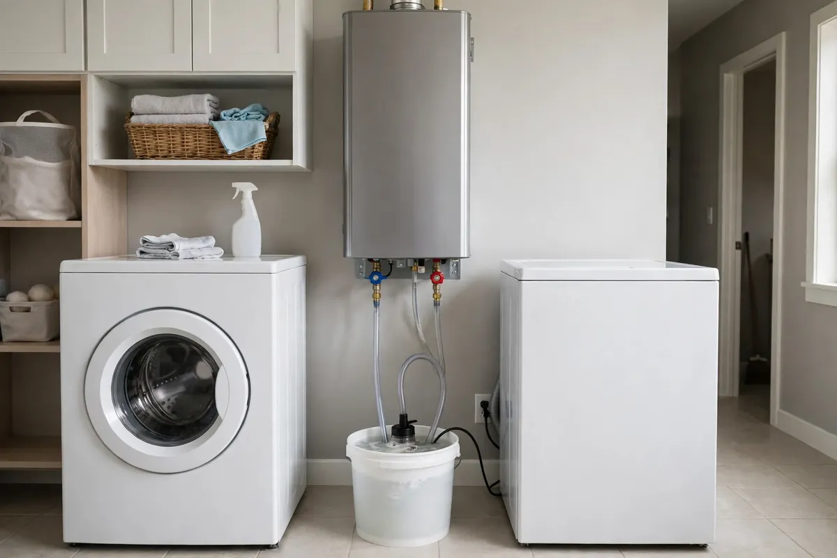 Tankless water heater descaling in Florence, SC — SC Water Heater Services