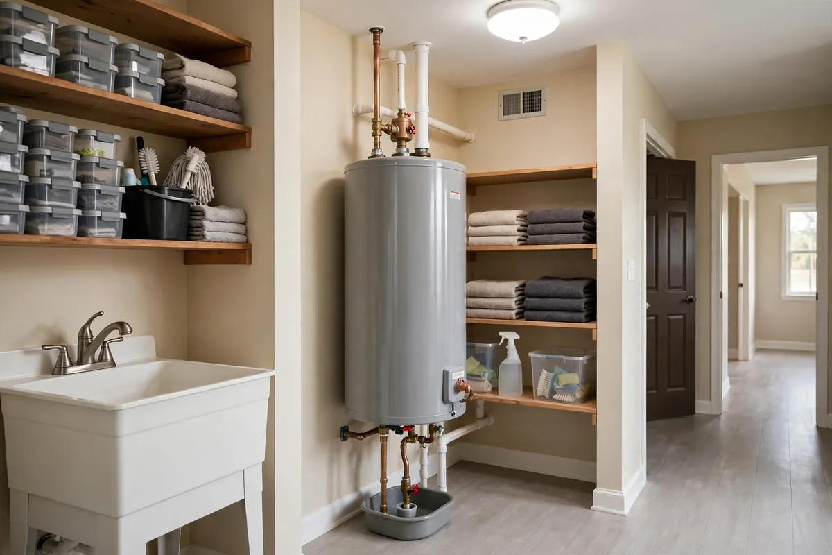 Water heater in a Rock Hill, SC home — SC Water Heater Services