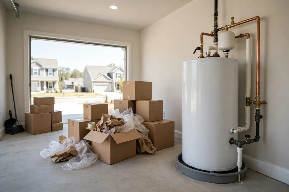 New water heater installation in Summerville, SC — SC Water Heater Services